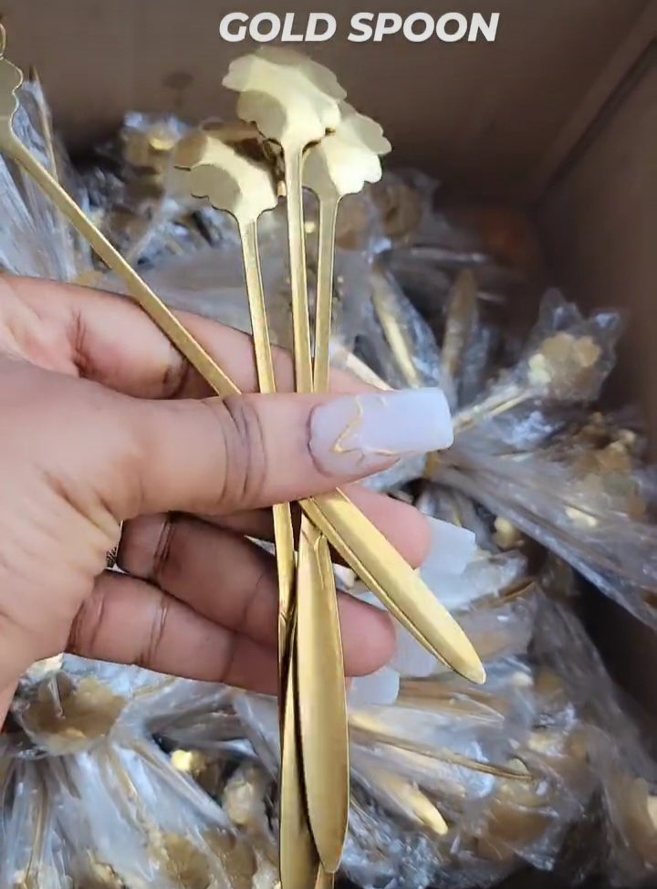 Item | Buy GOLD STIRRING SPOON | SPOP Enterprise Global